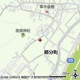 広島県福山市郷分町1009-1周辺の地図