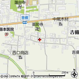 奈良県桜井市吉備400周辺の地図