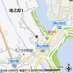 コメダ珈琲店 狭山池店周辺の地図