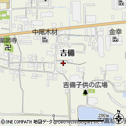 奈良県桜井市吉備366周辺の地図