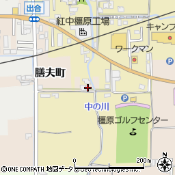 田中　看板店周辺の地図