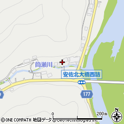 広島県広島市安佐北区安佐町筒瀬272周辺の地図