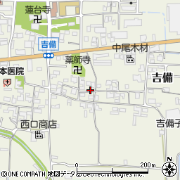 奈良県桜井市吉備395周辺の地図