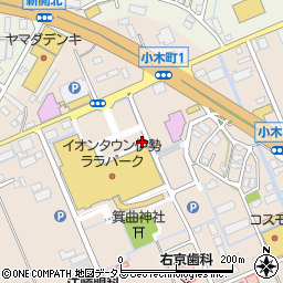 株式会社ＬＯＧＩＣ伊勢ララパーク店周辺の地図