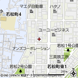 松山倉庫周辺の地図
