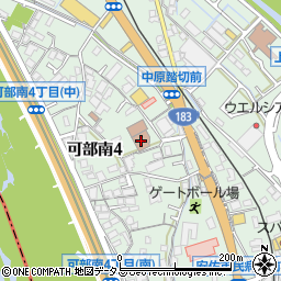 広島法務局可部出張所周辺の地図