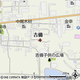 奈良県桜井市吉備347周辺の地図