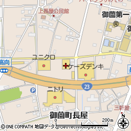 西松屋伊勢店周辺の地図