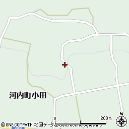 広島県東広島市河内町小田1959周辺の地図