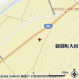 広島県尾道市御調町大田469周辺の地図