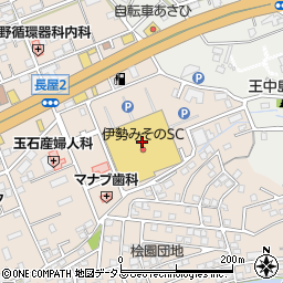 パリクロアッサン　伊勢みその店周辺の地図