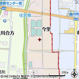 奈良県大和高田市今里周辺の地図