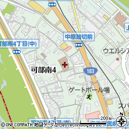 広島法務局　可部出張所土地・建物の証明書の係周辺の地図