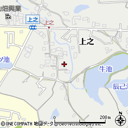 大阪府堺市中区上之804周辺の地図
