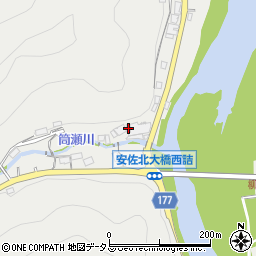 広島県広島市安佐北区安佐町筒瀬269周辺の地図