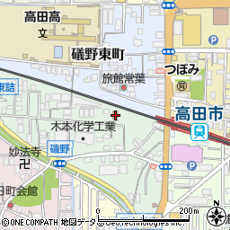 奈良県大和高田市礒野南町384周辺の地図