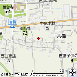 奈良県桜井市吉備392周辺の地図