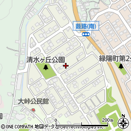 広島県福山市清水ケ丘12-26周辺の地図