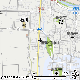 富田林警察署石川交番周辺の地図