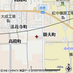 奈良県橿原市高殿町520-6周辺の地図