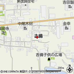 奈良県桜井市吉備365周辺の地図