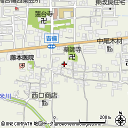 奈良県桜井市吉備409周辺の地図