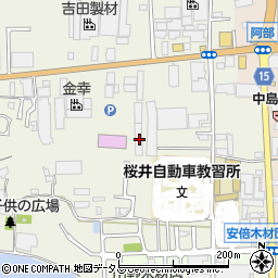 奈良県桜井市吉備322周辺の地図