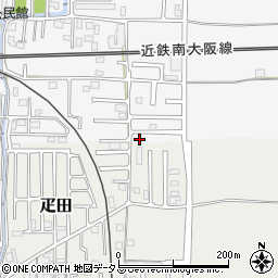 奈良県葛城市尺土59-7周辺の地図