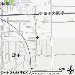 奈良県葛城市尺土59-5周辺の地図