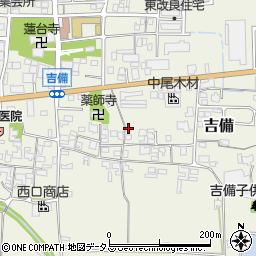 奈良県桜井市吉備503周辺の地図