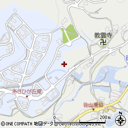 広島県広島市安佐北区安佐町後山411周辺の地図