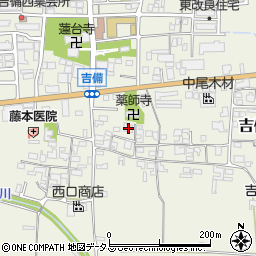 奈良県桜井市吉備404周辺の地図