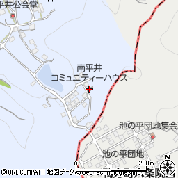 南平井コミュニティーハウス周辺の地図