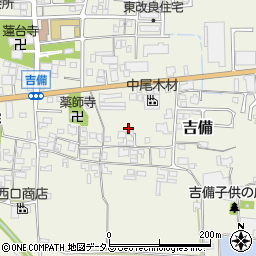 奈良県桜井市吉備391周辺の地図