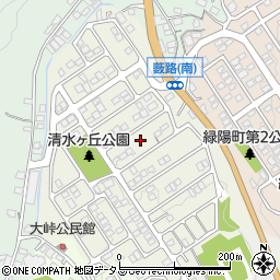 広島県福山市清水ケ丘12周辺の地図
