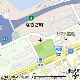 大阪府泉大津市なぎさ町3周辺の地図