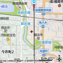 関西電力橿原住宅周辺の地図