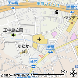 コメリハード＆グリーン伊勢店周辺の地図