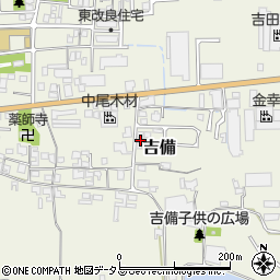 奈良県桜井市吉備359周辺の地図