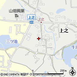 大阪府堺市中区上之828周辺の地図
