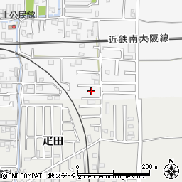 奈良県葛城市尺土53-10周辺の地図
