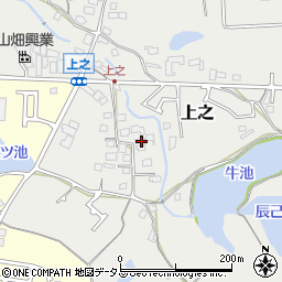 大阪府堺市中区上之823周辺の地図