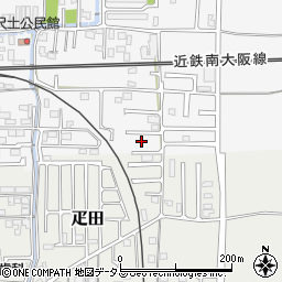 奈良県葛城市尺土53-11周辺の地図