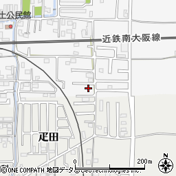 奈良県葛城市尺土53-9周辺の地図