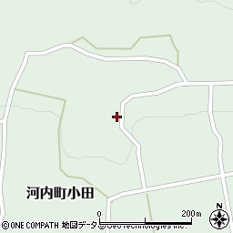 広島県東広島市河内町小田1963-1周辺の地図