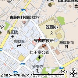 山村染工場周辺の地図
