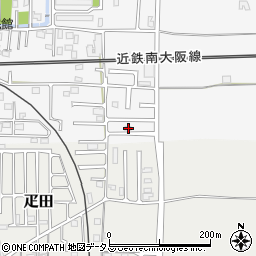 奈良県葛城市尺土59-15周辺の地図