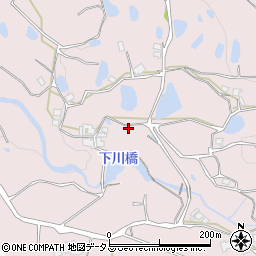 兵庫県淡路市黒谷1090-2周辺の地図