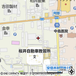 奈良県桜井市吉備315周辺の地図