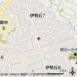 鳳福祉会館周辺の地図